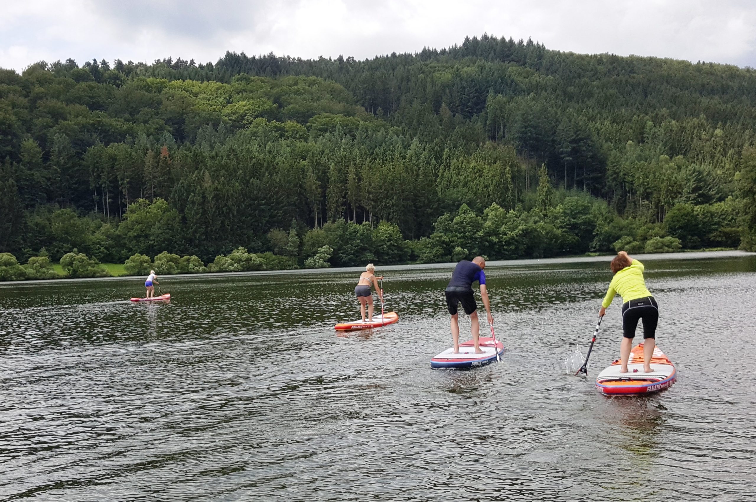 SUP Marbachsee Praxis